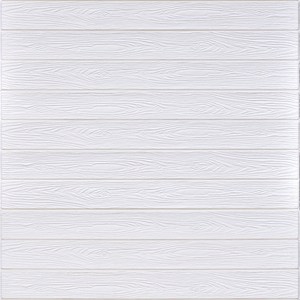새암산업 접착식 단열 우드폼패널 100 x 249 cm, 화이트(APB-35), 4개