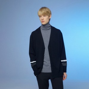 TNGT 남성용 세미오버핏 베이직 가디건 TGSW0D104