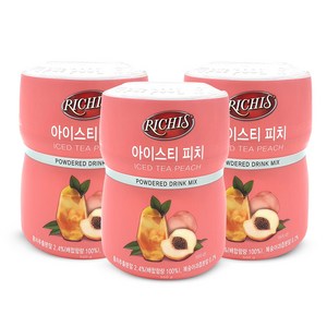 (주)동서 리치스 아이스티 피치, 550g, 1개입, 3개