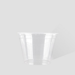 투명 일회용 디저트컵 240ml, 1개입, 100개