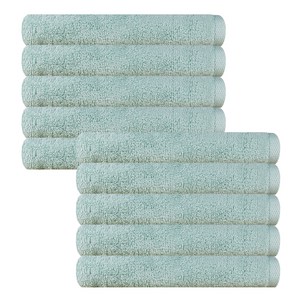 송월타월 심플컬러무지 세면타월 130g 30수 면사, 연두, 10개