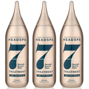 헤드스파 7 더 프리미엄 트리트먼트, 210ml, 3개