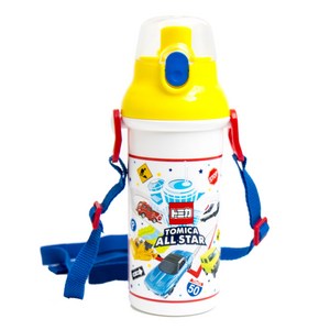 skater 은이온 항균 다이렉트 물병 PSB5SANAG, 화이트 토미카, 480ml
