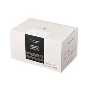 더치앤빈 버라이어티 드립백 에티오피아 10g x 12p + 브라질 10g x 12p + 디카페인 10g x 12p, 1세트, 360g, 1세트