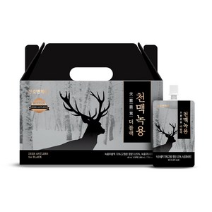 천호엔케어 러시아 천맥녹용 더블랙 60ml x 30p, 1800ml, 1개