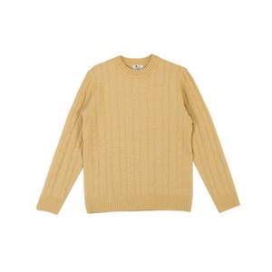 엣지애 슬림 꽈배기 분위기갑 니트 MCTMD5002FW1