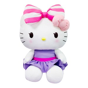 제이콥씨앤이 헬로키티 빅리본 인형 L, 혼합색상, 57cm