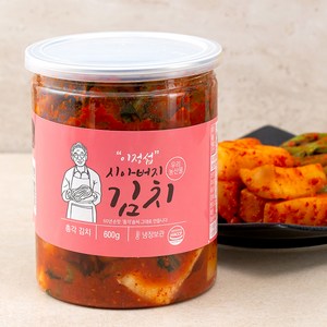 이정섭 시아버지 총각김치, 600g, 1개