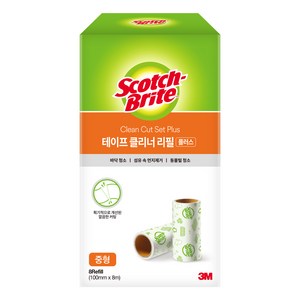 3M 중형 테이프클리너 플러스 리필 8개입, 1개