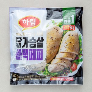 하림 닭가슴살 블랙페퍼, 510g, 1개