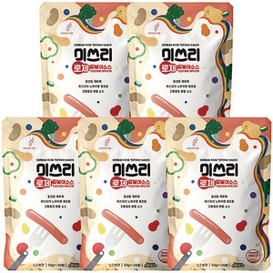 미쓰리 로제 떡볶이 소스, 50g, 5개