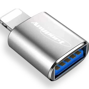 애니포트 USB 3.0 to 8핀 OTG 젠더, AP-IU30