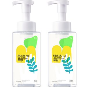 순샘 맨손설거지 포밍 주방세제, 2개, 500ml