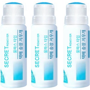 다다 택배 송장 지우개 대용량 물파스타입 50ml, 투명, 3개