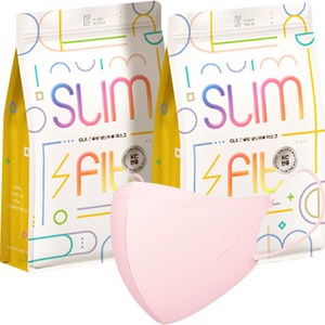 CLA 슬림핏 라이트패키지 컬러 새부리형 마스크 초소형 유아동용, 25개입, 피치베이지, 2개