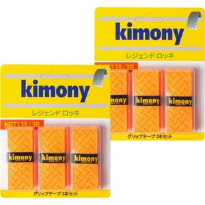 키모니 하이소프트 레전드 오버그립 타이어 KGT138 6p, 오렌지, 1세트