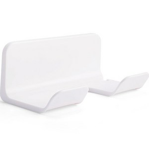 트레이드미 무타공 헤어드라이기 거치대, 화이트, 1개