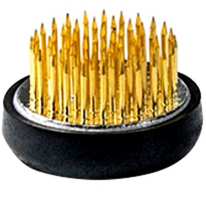 요롬코롬 고급 꽃꽂이 침봉 원형 34mm JS0003, 금색, 1개