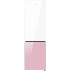 캐리어 피트인 파스텔 콤비 일반형 냉장고 250L 방문설치, 화이트(상단), 핑크(하단), KRNC250PSM1