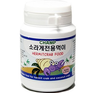 챔프 소라게 전용먹이, 50g, 1개