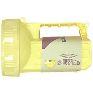 썸앤 LED 손전등 랜턴, 크림 옐로우, 1개