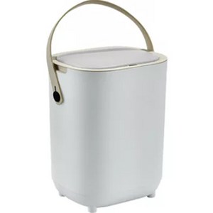 SMC 늘바론 자동 센서 스마트 쓰레기통 16L, 화이트, 1개