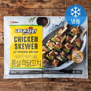 오프라이스 네네치킨 통살 파닭꼬치 (냉동), 490g, 1개