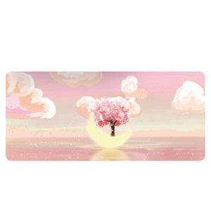 라이프스윗 감성 풍경화 노트북 키보드 마우스 장패드, 04