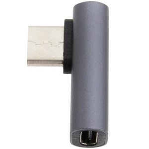 솔탑 USB C타입 GEN2 측면 꺾임 연장 고속 충전 데이터 영상 젠더 65W 4K, SOLTOP-1336