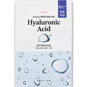에뛰드 0 2 테라피 에어 마스크 히알루론산 20ml, 1개입, 1개