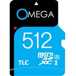 오메가 마이크로 SD 카드 TLC, 512GB