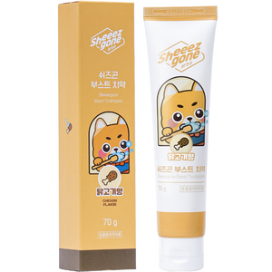 쉬즈곤 부스트 강아지 바르는 치약 치석 제거 닭고기향, 70g, 1개
