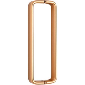 철물대장 아노다이징 강화도어 손잡이 340 샴페인골드, 1개