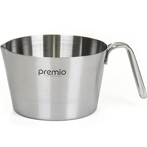 키친아트 계량컵 프리미오 IH 컵앤팟 18cm 12062, 실버, 단품, 2000ml