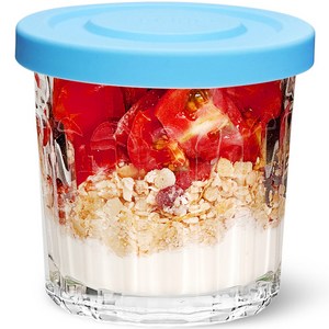 유리병 헥사 텀블자 스카이, 400ml, 1개