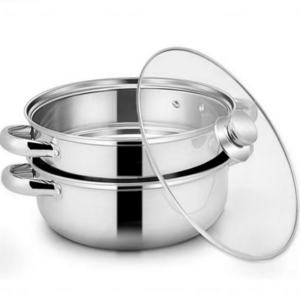 스텐 2단 다용도 인덕션 찜냄비, 특대형(28cm), 1개