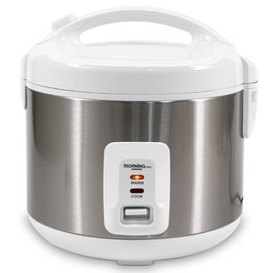 대웅모닝컴 전기 보온 밥솥 10인용, DWR-L100KP, 화이트