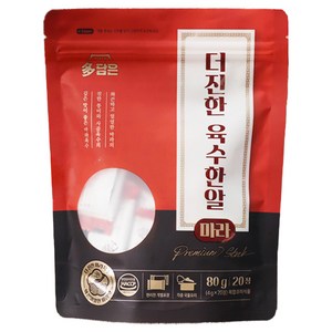 다담은 더진한 육수한알 마라맛 20p, 1개, 80g