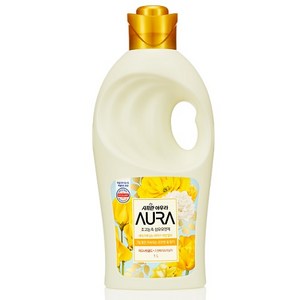 AURA 섬유유연제 미드나잇골드 본품, 1L, 1개
