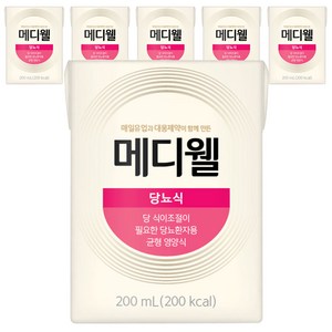 메디웰 당뇨 균형 영양식, 200ml, 6개