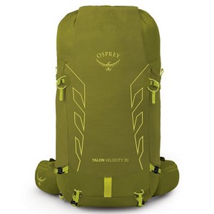 오스프리 남성용 탈론 벨로시티 30 배낭, S/M, Matcha Green + Lemongrass