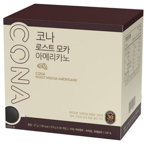 CONA 로스트모카 아메리카노 원두커피믹스, 30개입, 1개