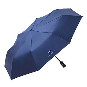 딥톡 UV 99.9% 자외선 차단 튼튼한 3단 암막 심플 우양산 DT0025