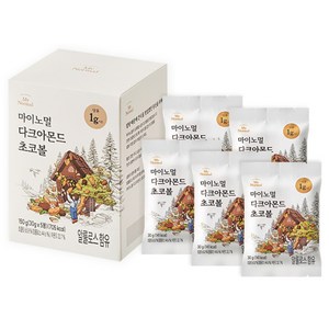 마이노멀 다크 아몬드 초코볼 5개입, 150g, 1박스