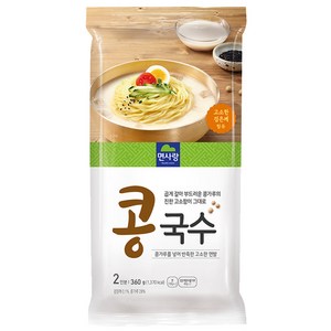 면사랑 콩국수, 360g, 1개