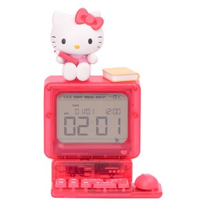 로이체 헬로키티 레트로 탁상시계