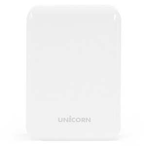 유니콘 일체형 도킹형 흡착식 미니 보조배터리 5000mAh 애플8핀, PB-VC5000, 화이트