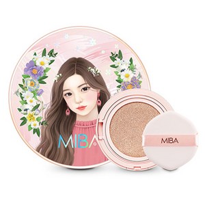 미바 왕쿠션 시즌2 대용량 25g + 리필 25g 세트, 21호 화사한 피부, 1세트