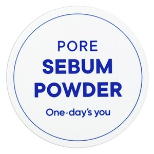 원데이즈유 포어 세범 팩트 파우더 4g, 1개