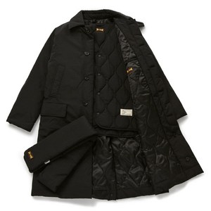 빅유니온 남녀공용 에브리웨어 퀄팅 패딩점퍼 세트 OBKWUCT04-BK